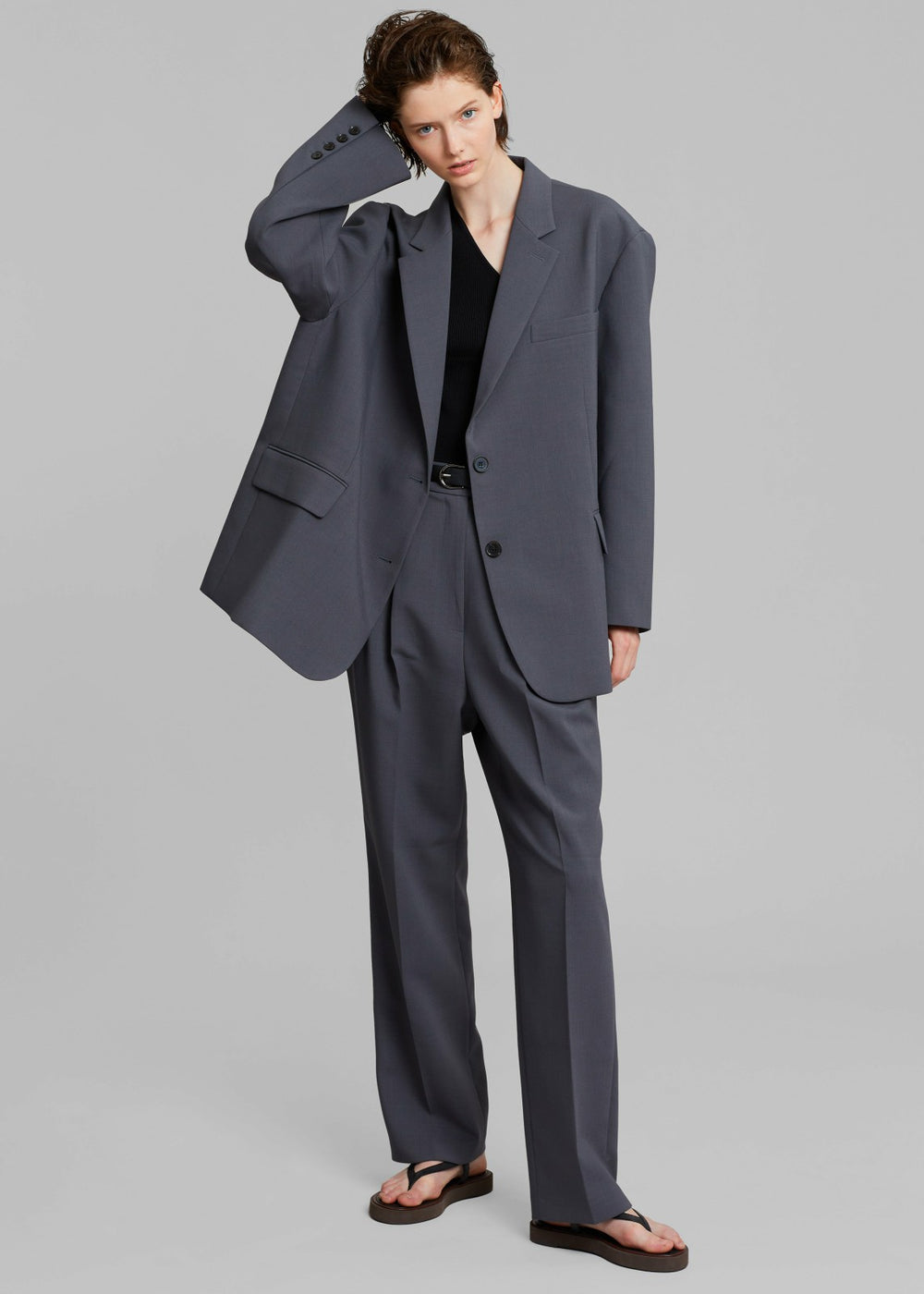 Bea Suit Pants Charcoal - Women