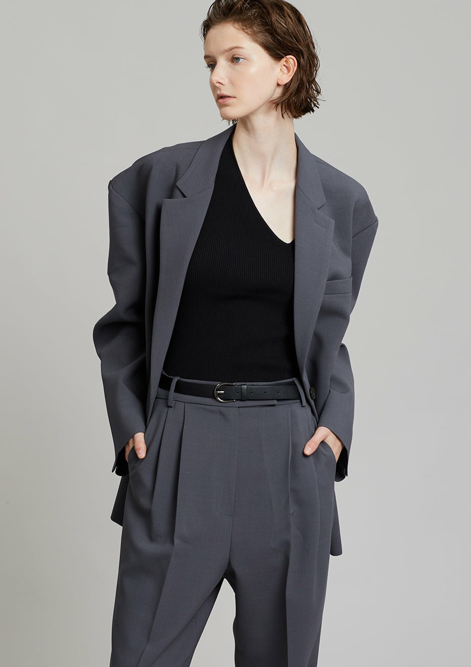 Bea Suit Pants Charcoal - Women