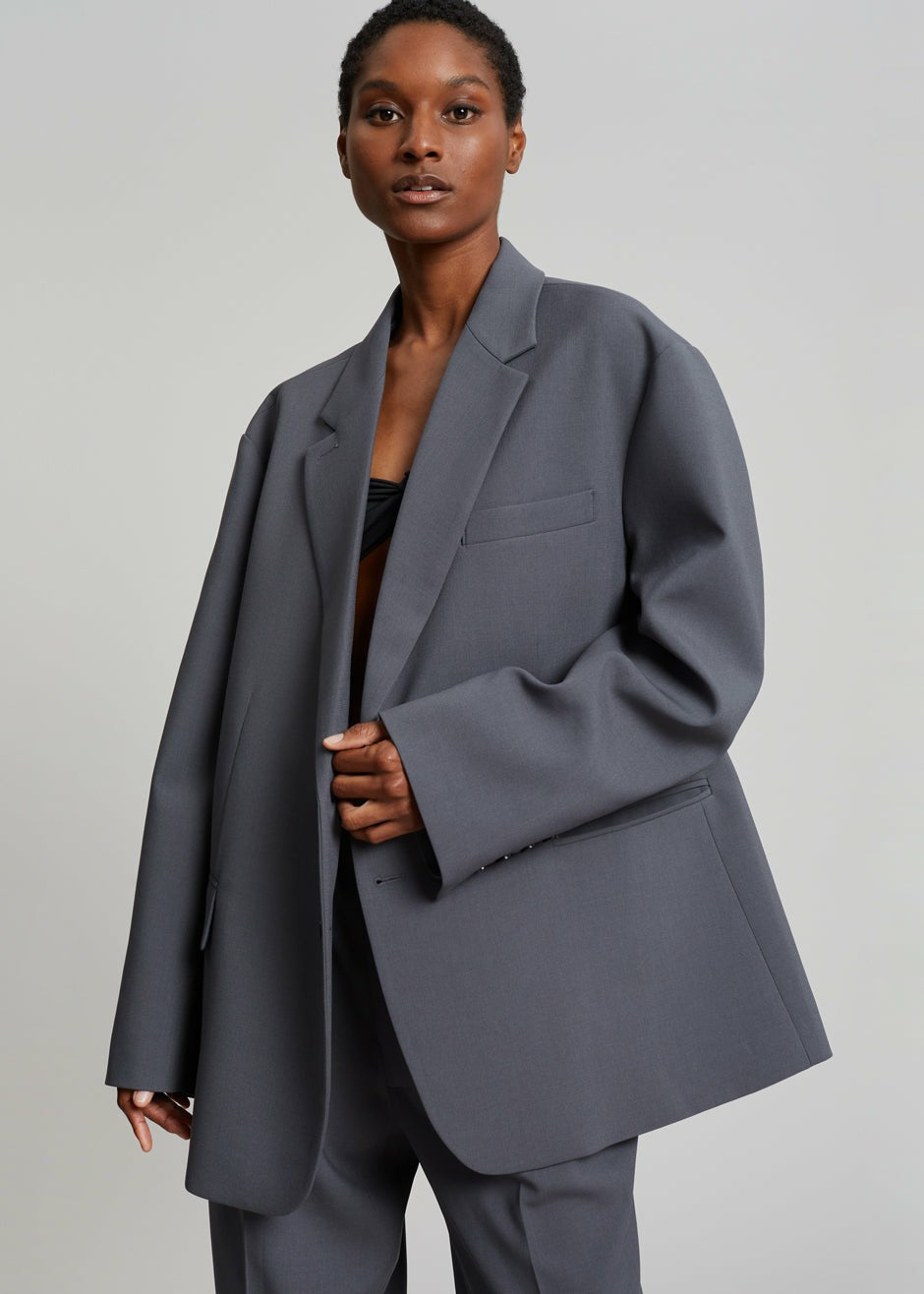 Bea Blazer Charcoal - Women