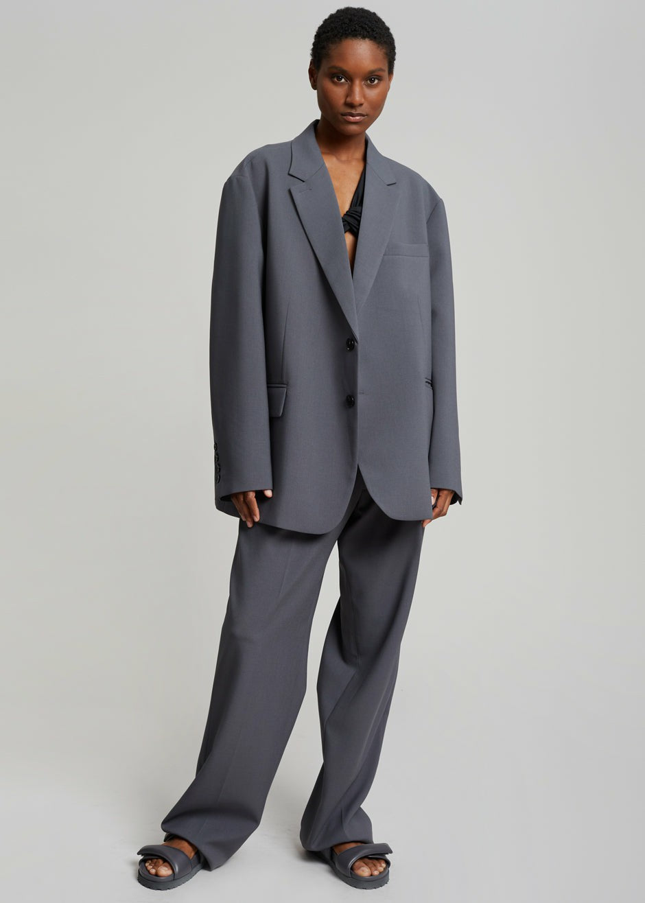 Bea Blazer Charcoal - Women