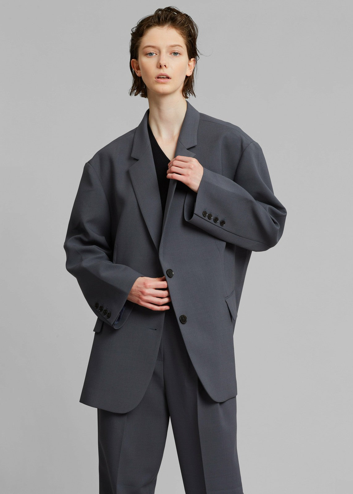 Bea Blazer Charcoal - Women