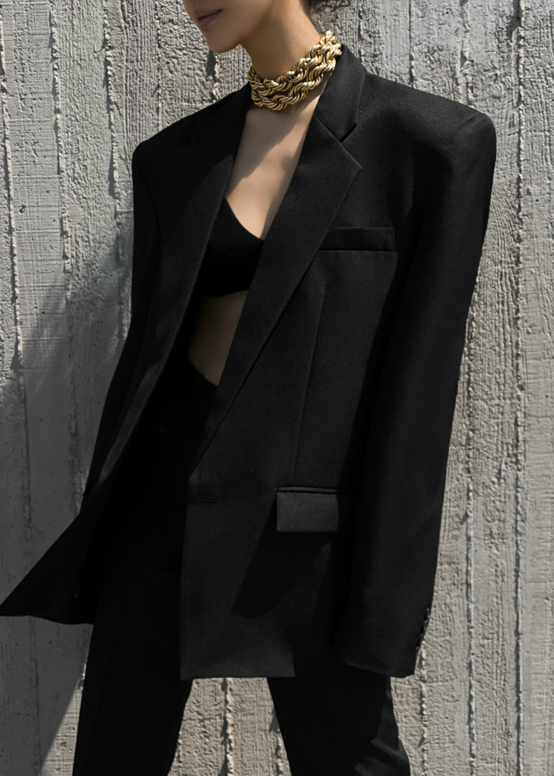Jun Blazer Black - Women