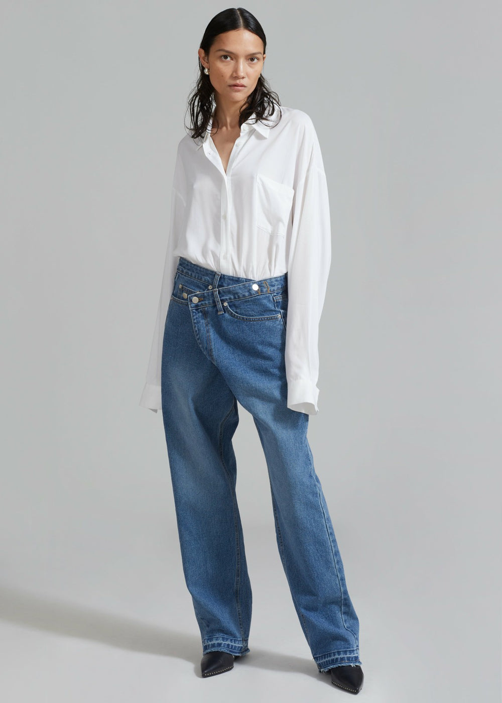 Andrea Denim Pants Medium Wash - Women