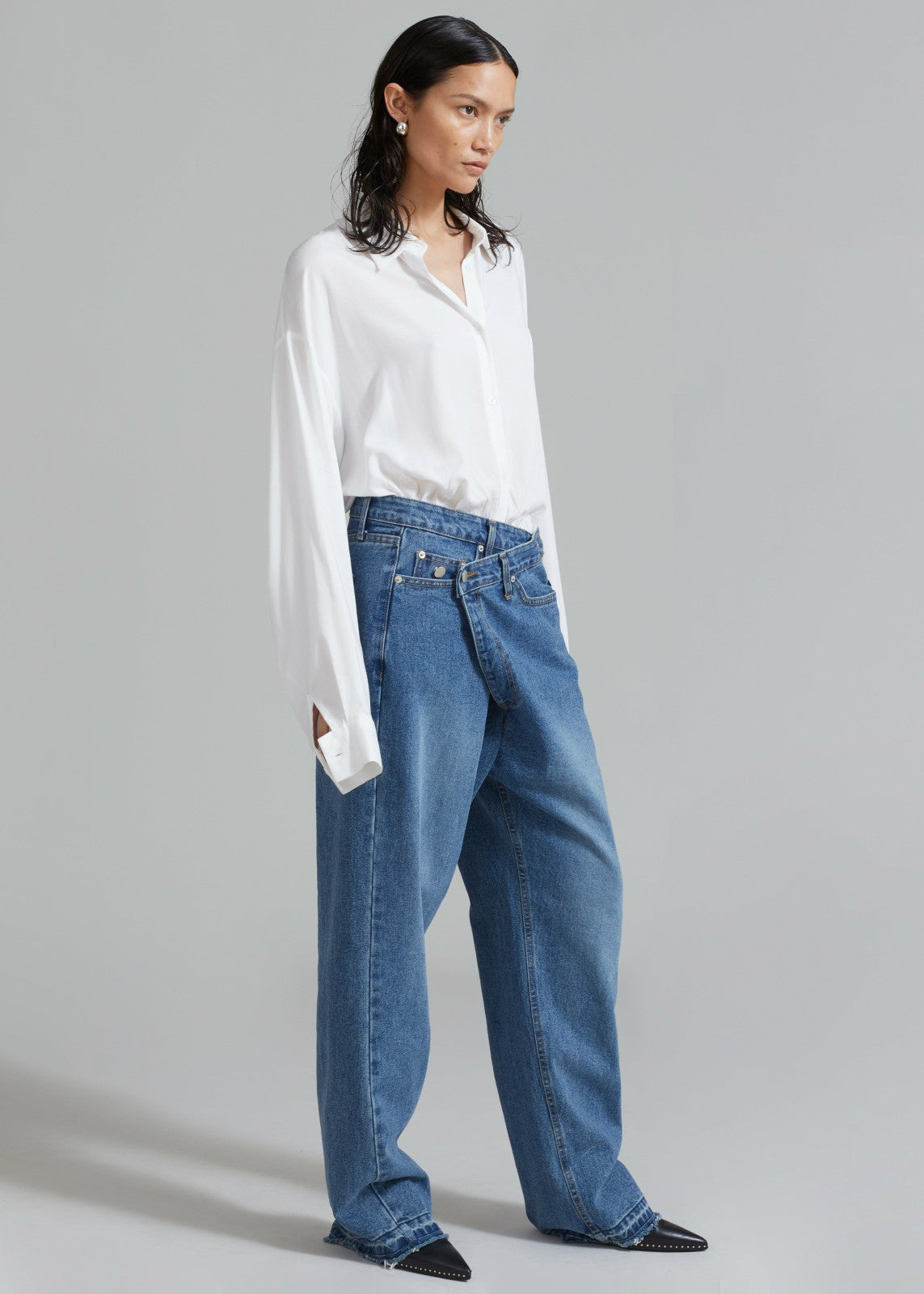 Andrea Denim Pants Medium Wash - Women