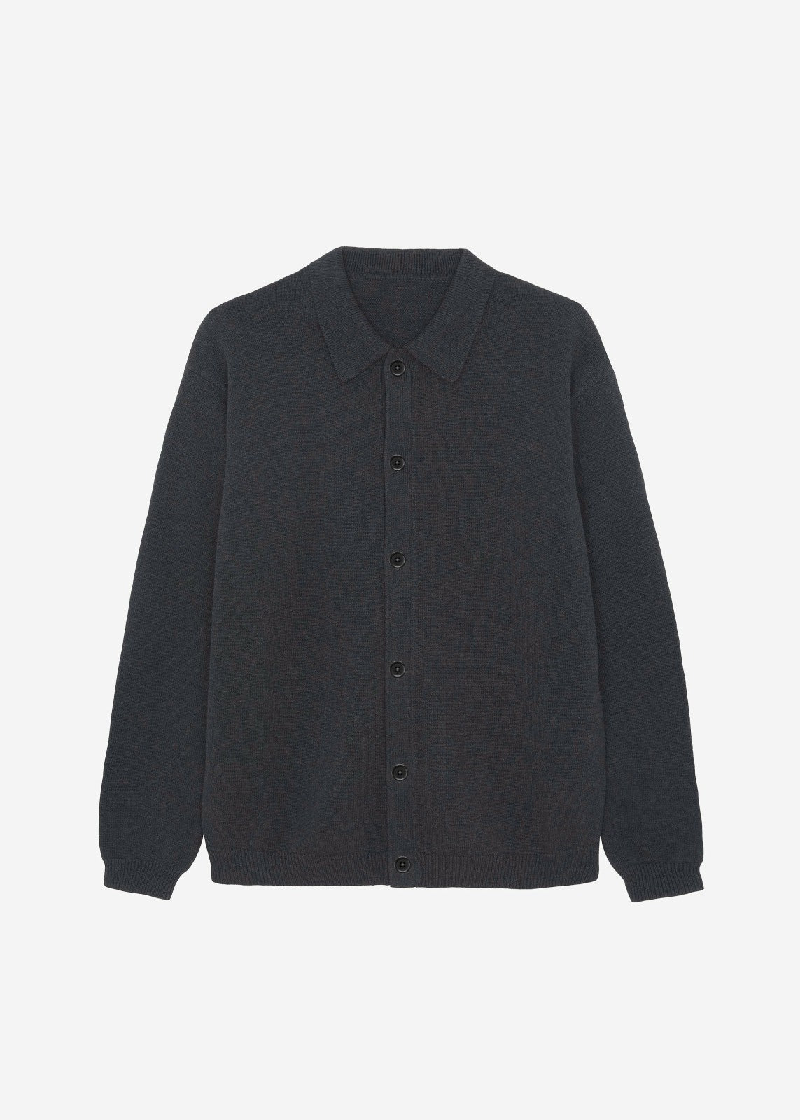 Myles Cardigan Charcoal - Men