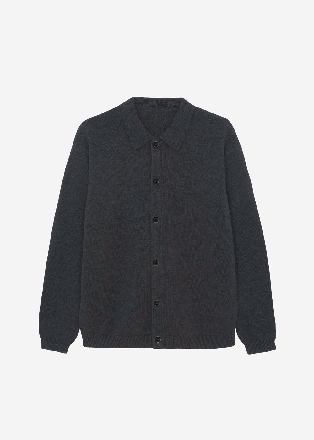 Myles Cardigan Charcoal - Men